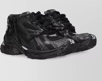 Balenciaga textile high-top sneakers