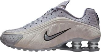 Nike Shox R4 - Heren - Hardloopschoenen - Grijs - 40 1/2 EU - Leer - Fitness