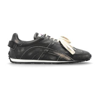 Dsquared2 Schoenen, Dames, Zwart, 36 1/2 EU, Katoen, Dc-642 Sportschoenen