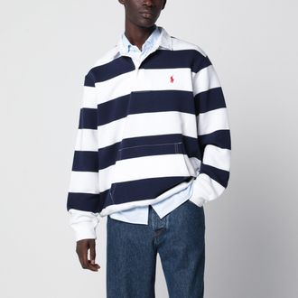 Polo Ralph Lauren Blue/white striped polo shirt in cotton