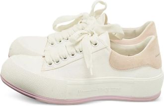 Alexander McQueen Sneakers con lacci - Bianco