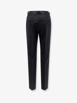 Max Mara Womens Trousers Mxmacino Virgin Wool Black