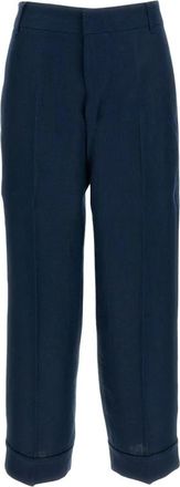 Max Mara Mujer, Pantalones, Azul, Talla: S