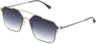 Italia Independent II 0255 075.075 Mens Sunglasses Silver Size 60