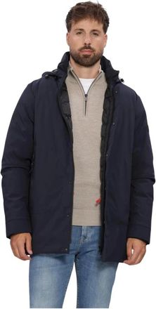 Peuterey Peebles Srtr GRS 01 - Heren - Jassen - Blauw - Maat: S Jersey