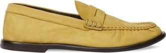 Paul Smith Faron Nubuck Moccasin - Heren - Loafers - Groen - 44 EU - Leer - Schoenen