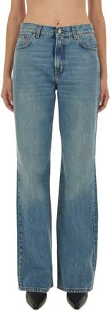 Haikure Denim Straight Mid Rise Jeans