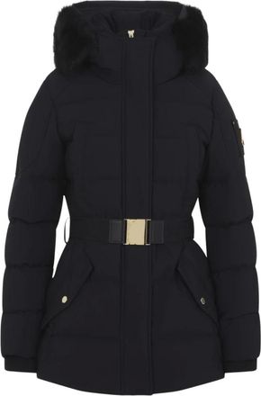 Moose Knuckles Gilded 3Q Down Jacket - - Coats - Donna - Nero - XS