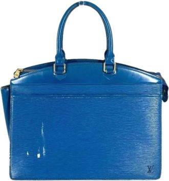 Louis Vuitton Pre-owned Vintage Handtas - Dames - Vintage Handtas - Blauw - ONE Size - Leer - Vintage