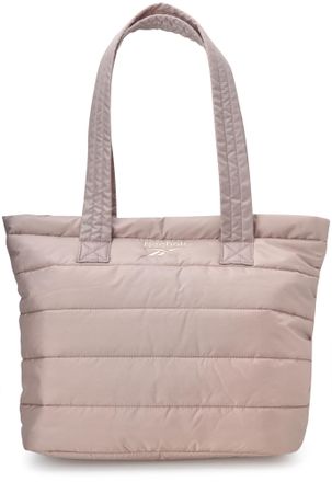 Reebok Womens Tote Bag - Lightweight Carry On Quilted Puffer Tote Bag for Travel, Work, Travel and Everyday Use, Beatrice Dusty Oak, One Size