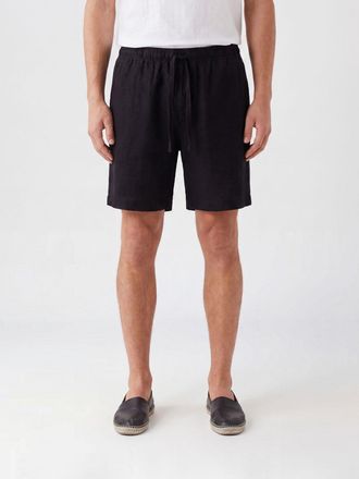 Commas Pantaloncini con coulisse in misto lino