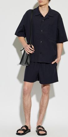 STUDIO NICHOLSON Elio Shorts, Mens, Black