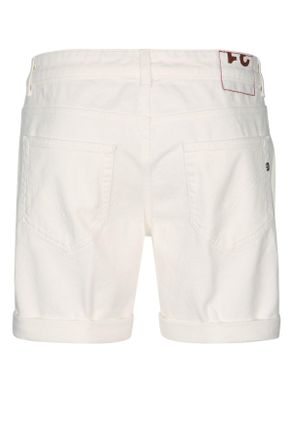 Dondup Mens Bermuda Bianco Co Eol Short