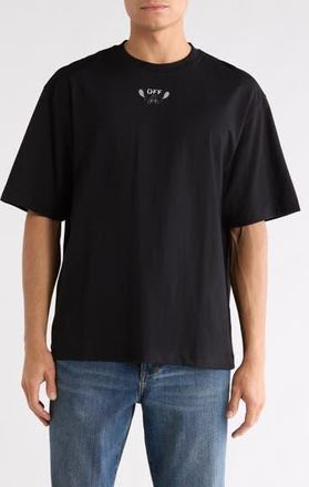 Off-white Bandana Arrow Skate T-Shirt in Black-White at Nordstrom Rack, Size X-Small