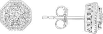 Effy Diamond Earrings in Silver/Diamond at Nordstrom Rack