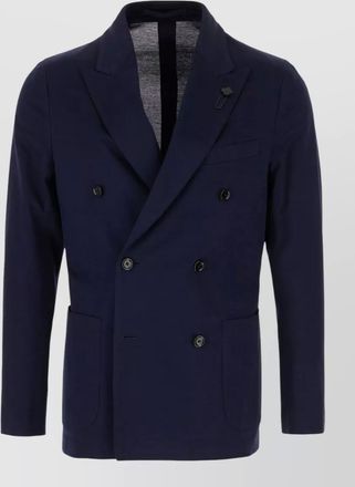 Lardini jacket and gilet double breasted buttons