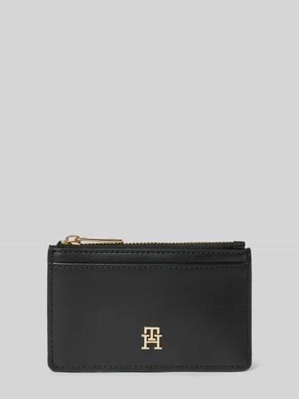 Tommy Hilfiger Mini-Portemonnaie in Lederoptik in Black, Gr&ouml;&szlig;e 1