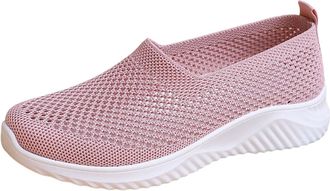 Generic Ladies Trainers, Orthopedic Shoes for Women, Womens Summer New Breathable Trainers - Trendy Versatile Sports Shoes for Women Pink