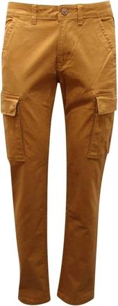 Napapijri Moto Wint 2 Wood Brown broek - Heren - Slim Fit Broeken - Bruin - W29 - Wol - Broeken