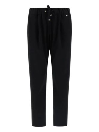 Herno drawstring trousers - Black