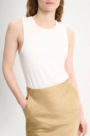 Dorothee Schumacher All Time Favorites Tank In Camellia White