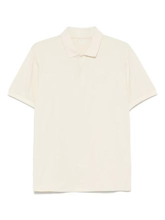Emporio Armani Polo con logo in rilievo - Toni neutri