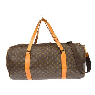 Louis Vuitton Sac Polochon Monogram Canvas Brown Canvas Handbag (Pre-Owned)