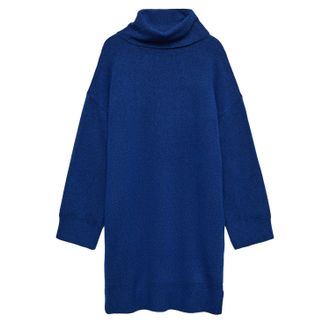 Vero Moda Dames/Dames Waterman Roll Neck Jumper Dress (Blauw)