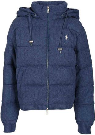 Polo Ralph Lauren Cashmere And Wool Down Jacket