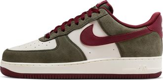 Nike Air Force 1 Low 07 LV8 Cargo Khaki Pale Ivory Dark Team Red FQ8714-302