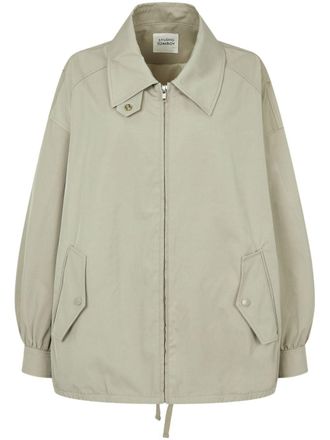 TOMBOY zip-up oversized jacket - Neutrals