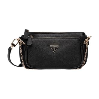 Guess Dames, Tassen, Zwart, Maat: ONE Size Leer