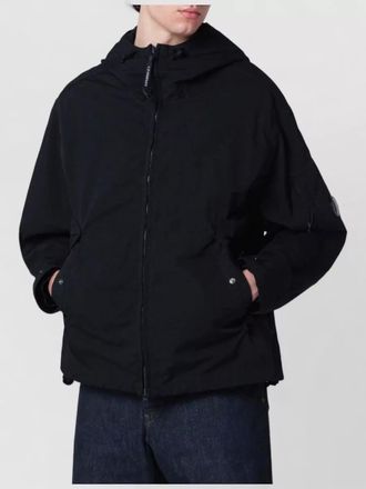 C.P. Company hooded jacket design side pockets