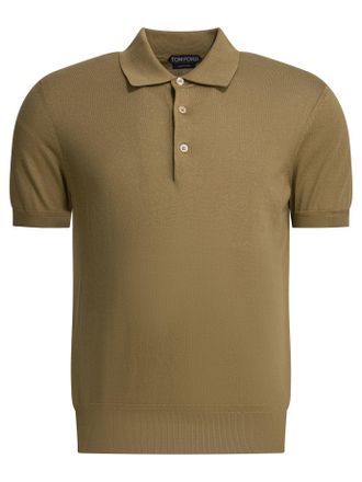 Tom Ford Cotton Knit Polo Shirt