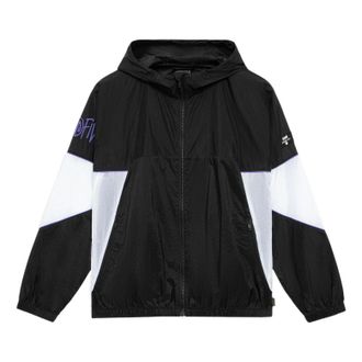 Li-Ning BadFive Logo Loose Fit Jacket Black White AFDS361-1