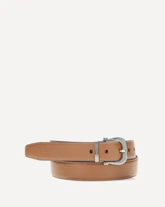Ferragamo Reversible and adjustable Gancini Belt Male 110