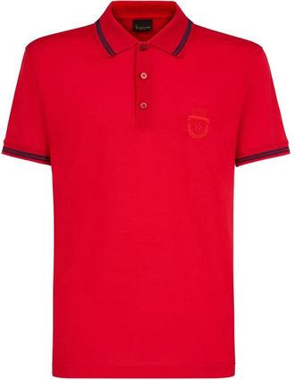 Billionaire Boys Club Polo Shirt Crest - Heren - Polos - Rood - XS - Katoen - Tops