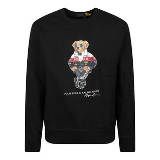Polo Ralph Lauren Sudadera de Oso - Sweatshirts & Hoodies - Hombre - Negro - M