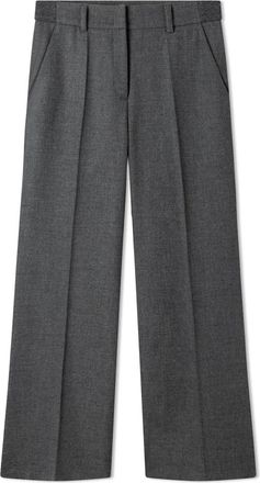 Cambio Amelie Broek - Heren - Wijde Broeken - Grijs - W38 L32 - Wol - Broeken