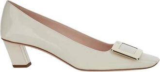 Roger Vivier Decollete Belle Vivier T. 45 - Dames - Pumps - Beige - 38 EU - Schoenen