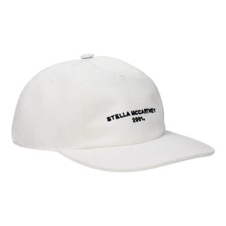 Stella McCartney Dames, Accessoires, Wit, Maat: 59 CM Katoen