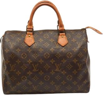Louis Vuitton Pre-owned Handbags, female, Brown, Size: ONE SIZE Pre-owned Vintage Canvas Handbag