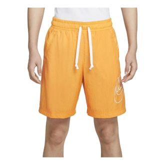 Nike Sportswear Alumni Logo Shorts Orange DB3811-717