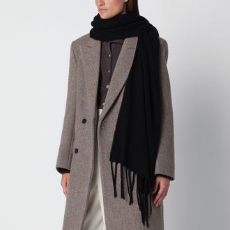Destin Black Opus scarf in wool