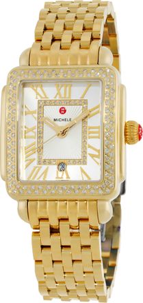 Michele Deco Madison Quartz Diamond Ladies Watch MWW06G000003