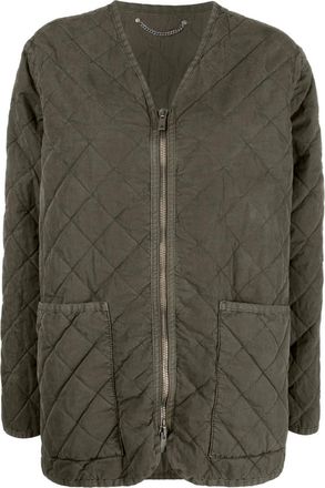 Golden Goose Quilted Zip-up Jacket