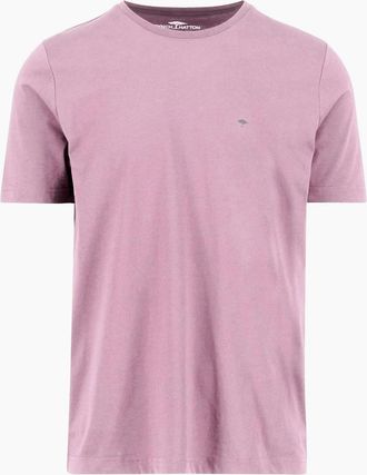 Fynch-Hatton Mens FYNCH-HATTON T-SHIRT MAGNOLIA - Pink - Size: 38