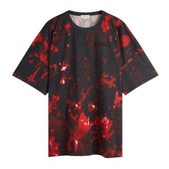 Alexander McQueen Tops, Heren, Veelkleurig, L, T-Shirt