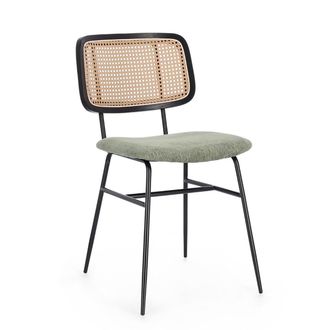 BIZZOTTO Set of 2 Glenna green chairs