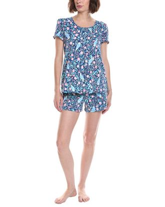 Cuddl Duds 2Pc Boxer Pajama Set